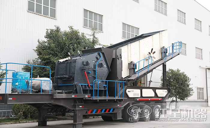 輪胎移動(dòng)反擊破機(jī)