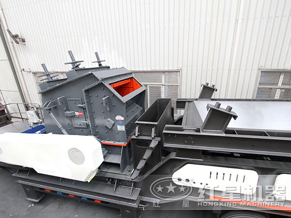 反擊破移動破碎機圖