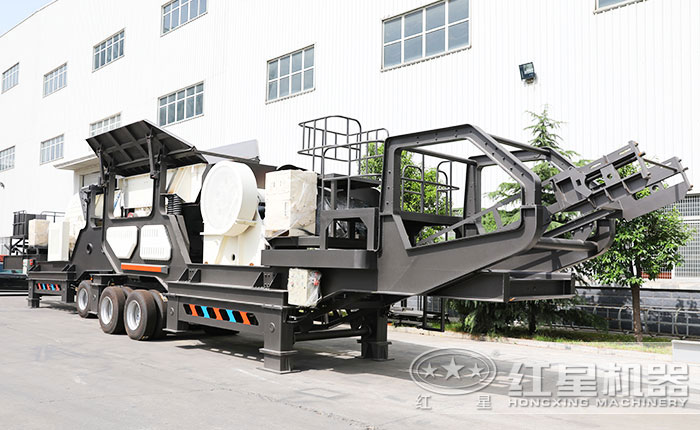 小型移動鄂式破石機