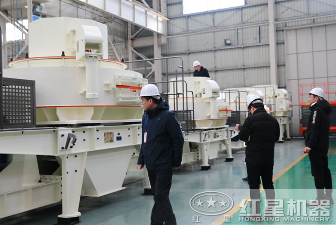 紅星機器石灰巖制砂機廠家