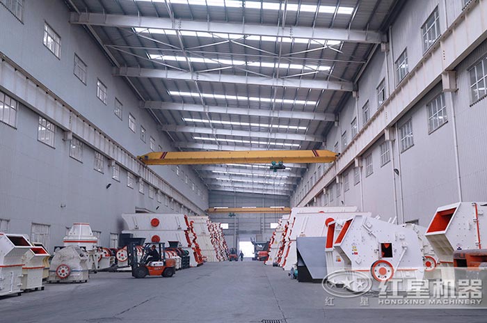 青石破碎機生產車間
