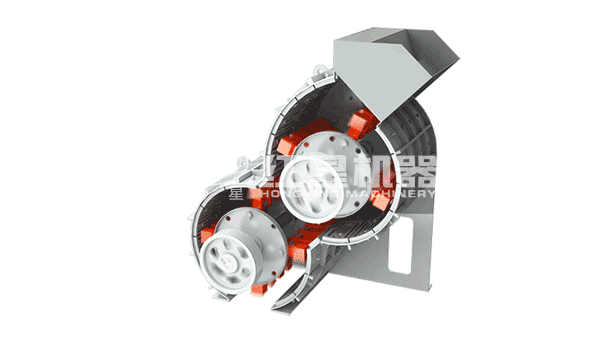 雙級粉碎機作業原理展示
