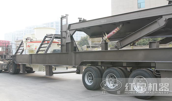 移動(dòng)磨沙機(jī)發(fā)貨了