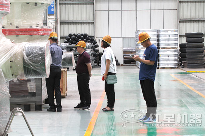用戶到紅星車間實地考察