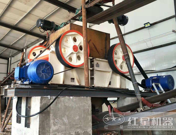 細顎破機安裝現(xiàn)場