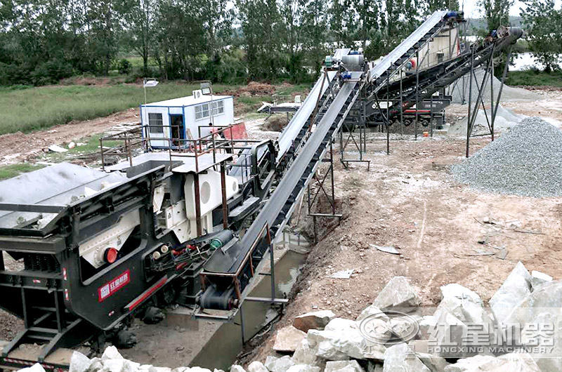 北京地區移破碎站作業現場