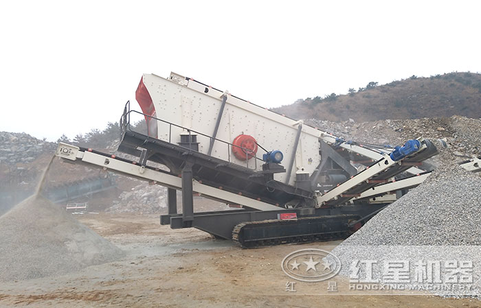 履帶移動(dòng)破碎機(jī)