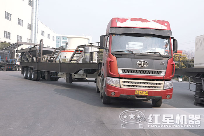 移動石子碎沙機