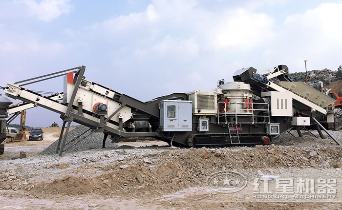 履帶圓錐破碎機