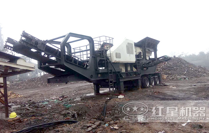 搭載鄂式破碎機