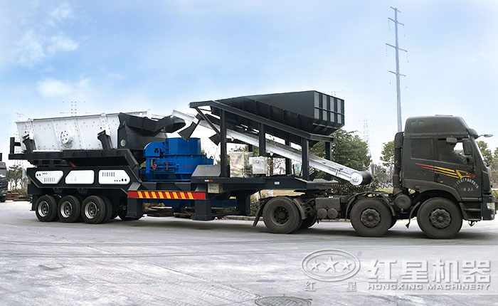 可移動式制砂機發貨