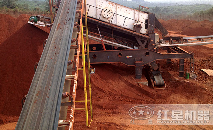 車載移動石子機_移動磕石機