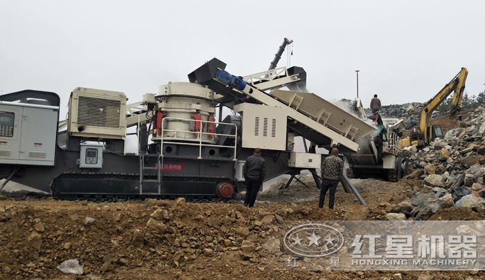 移動式破碎站