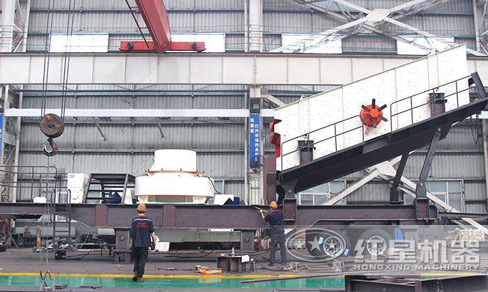 紅星移動(dòng)石頭磨沙機(jī)