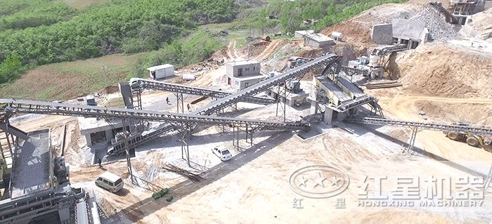 大型石料廠生產(chǎn)線
