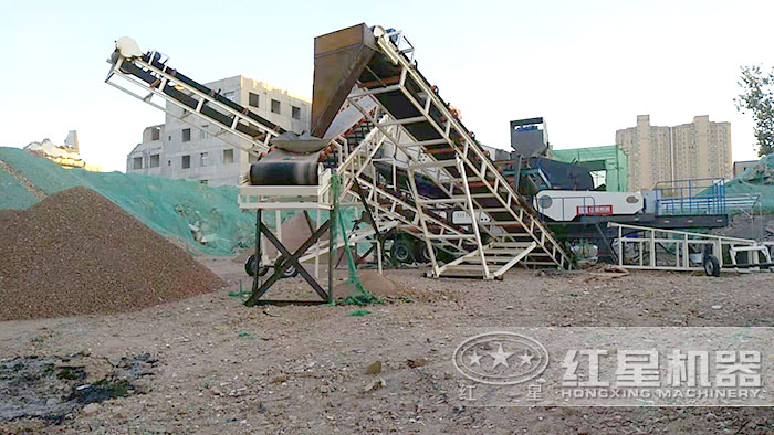 移動破碎生產(chǎn)線