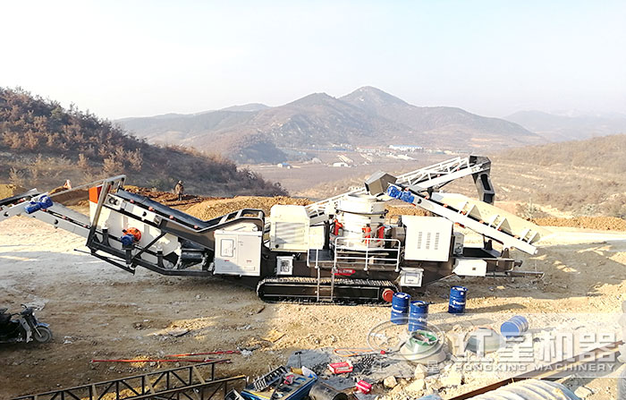 履帶破碎機全套設備