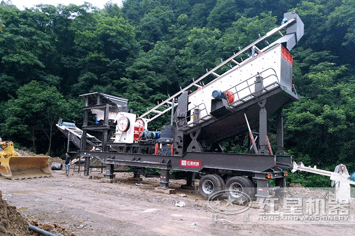 四合一“多功能”移動碎石機器