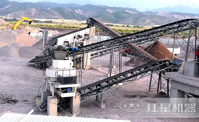 石英石制砂機產量高，運行穩定