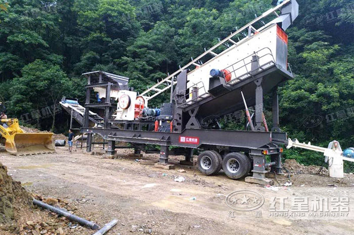 鄂破移動建筑垃圾分類設備