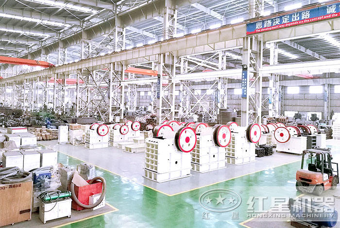 石英石破碎設備車間展示