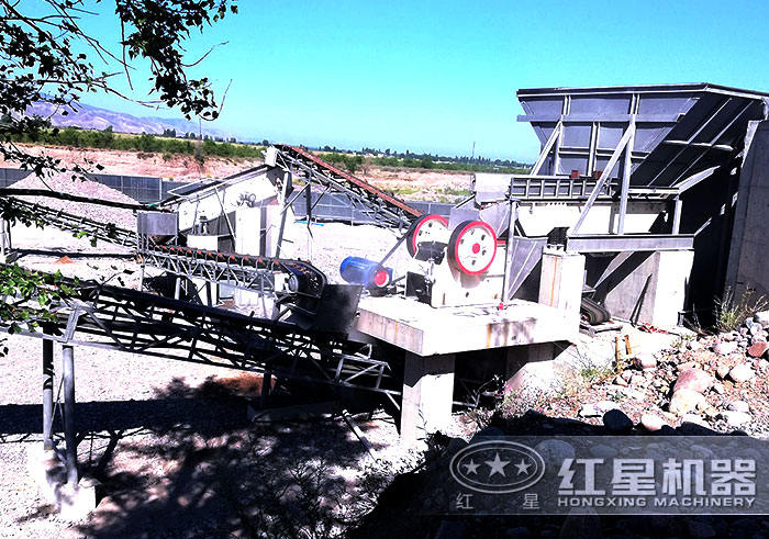 69破碎機(jī)施工現(xiàn)場(chǎng)