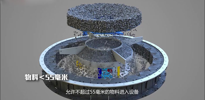 HVI制砂機(jī)，制砂效果