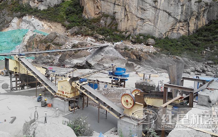 時產500噸制砂生產線