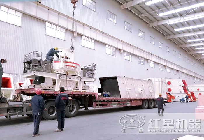 紅星機器人工打沙設備發(fā)貨