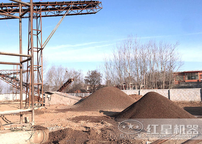 人工造沙設備加工出來的沙子