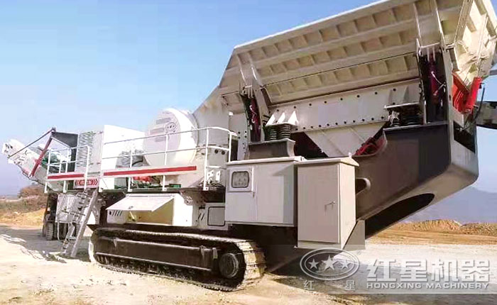 履帶式移動破碎設(shè)備