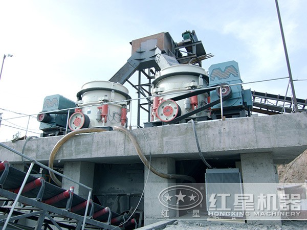 新型液壓圓錐破碎機(jī)實(shí)際應(yīng)用