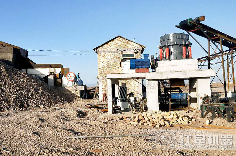 河北廊坊顎式破碎機生產線