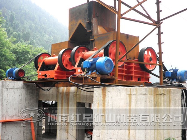 粘土巖破碎生產線