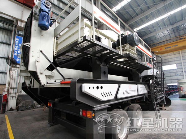 輪胎移動(dòng)破碎站